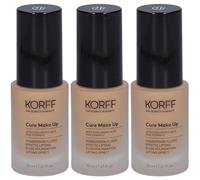 KORFF Cure Make Up Fondotinta Fluido Effetto Lifting 3x30 ml