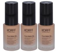 KORFF Cure Make Up Fondotinta Fluido Effetto Lifting 3x30 ml