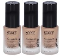 KORFF Cure Make Up Fondotinta Fluido Effetto Lifting Glow 03 3x30 ml