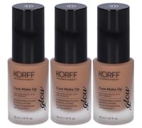 KORFF Cure Make Up Fondotinta Fluido Effetto Lifting Glow 06 3x30 ml