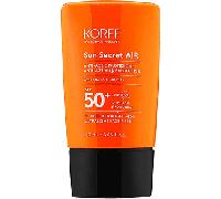 Korff Sun Secret Air Fluido Solare Viso SPF 50+ Antiage e Protezione 50 ml