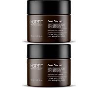 KORFF Sun Secret Crema Viso E Corpo Super Abbronzatura 2x150 ml Crema