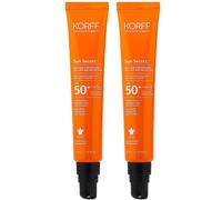 KORFF Sun Secret Fluido Viso Antimacchie Effetto Matt SPF50+ 2x50 ml