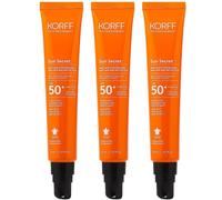 KORFF Sun Secret Fluido Viso Antimacchie Effetto Matt SPF50+ 3x50 ml