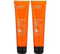 KORFF Sun Secret Latte Solare Protettivo Ed Anti-age Spf 30 2x100 ml