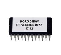 Korg 05R/W - Version #07.1 Firmware Upgrade Update Eprom 05RW Rom Chip Ic Rom