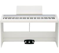 Korg - B2+SP Pianoforte Digitale a 88 Tasti Pesati con Supporto e Pedali - Bianco