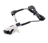 KORG CM-300-WHBK Microfono a contatto bianco nero clip 6,3 mm spina mono cavo...