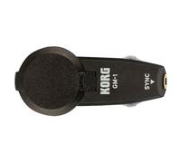 KORG - GM-1, Metronomo Auricolare in Ear Sincronizzabile, Tempo da 30 a 252 BPM, Jog Switch, Autonomia 100 ore, Confezione 2 Pezzi, Colore Nero