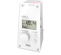 KORG KDM-3-WH Metronomo Digitale Bianco 30-252 BPM 8 Suoni 19 Beat Timer Moda...