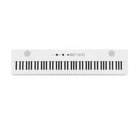 KORG - Liano LIVE!, Pianoforte Digitale 88 Tasti Pesati Leggeri, USB Audio e MIDI Integrato, Microfono Incluso, Speaker Stereo, Ritmi e Metronomo, Alimentazione a Batterie, Colore Bianco
