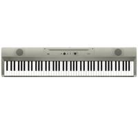 KORG - LIANO-MSILVER, Pianoforte Digitale Portatile,Tastiera LS 88 tasti con velocity, 8 suoni Stereo PCM, polif. 120 voci, Reverb, Chorus, Metronomo, Amplificazione 8x2W,Colore Silver