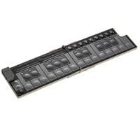 Korg nanoKEY Fold - Controller tastiera MIDI pieghevole a 25 tasti con USB-C e TRS-MIDI - Beige sabbia