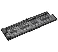 Korg nanoKEY Fold - Controller tastiera MIDI pieghevole a 25 tasti con USB-C e TRS-MIDI - Nero