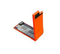 Korg nanoKEY Fold - Foldable 25 Key MIDI Keyboard Controller with USB-C and TRS-MIDI - Lava Orange