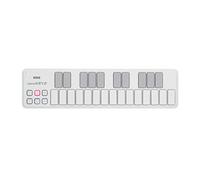 KORG nanoKEY2 - mini controller tastiera MIDI USB a 25 tasti, colore: Bianco