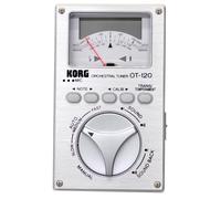 KORG OT-120 Sintonizzatore Cromatico Misuratore Analogico LCD Doppio Display ...