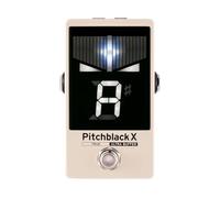 Korg Pitchblack X Series - Accordatore cromatico a pedale PB-X, crema