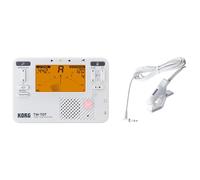 Korg TM70 Metronomo e Accordatore Cromatico con microfono a contatto - Bianco