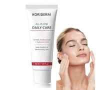 Koriderm Time Reverse Cream All-in-One - Crema viso idratante con Centella Asiatica (Cica) e acido ialuronico, migliora l'elasticità e la luminosità della pelle, anti-età, leggera, per tutti i tipi di
