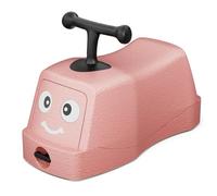 KORIMEFA Auto antiscivolo 4 in 1, Baby Walker con ruote silenziose a 360°, aiuto per primi passi con funzione di conservazione, passeggino per bambini dai 6 mesi in su (rosa)
