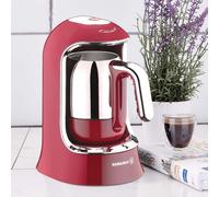 KORKMAZ CAFFETTIERA BOLLITORE ELETTRICO ROSSO TURCO PENTOLA A860-03 Ottomano ...