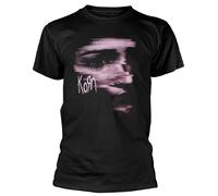 Korn 'Chopped Face' (Nero) T-Shirt - NUOVO E UFFICIALE