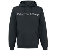 Korn Follow Cliff Uomo Felpa con Cappuccio Nero L 50% Cotone, 50% Poliestere Regular