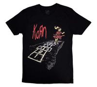 Rock Off officially licensed products Korn Follow The Leader Band Logo T Shirt Size S