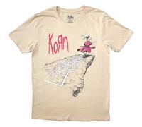 Rock Off officially licensed products Korn Follow The Leader Band Logo T Shirt Size S