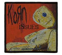 Korn Issues Album Cover Toppa Nu Metallo 90's Roccia Tessuto Ferro Su
