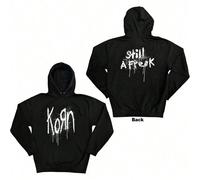 Korn | Official Band Hoodie | Still A Freak (Back Print) - 24-Hour Fast Shipping! Dive into the distinctive world of Korn with the official "Still A Fr*ak" back print hoodie, a testament to their raw