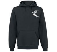 Korn Playground Shadow Uomo Felpa con Cappuccio Nero 80% Cotone, 20% Poliestere Regular