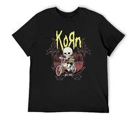 Korn Rock Music Festival Value Personalise Creativity T-Shirt Black XXL