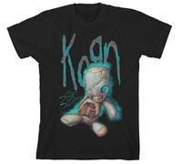 Korn T Shirt SOS Doll Band Logo Nuovo Ufficiale Uomo Nero Size XL
