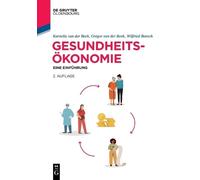 Kornelia Van Der B regor Van Der Beek Wilfried B Gesundheitsökon (Tascabile)