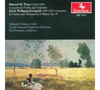 Korngold, E.W./Ponce - Concertos For Violin & Orche