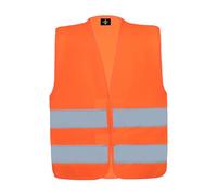 Korntex Gilet di Sicurezza Standard per Bambini, Arancione, XS