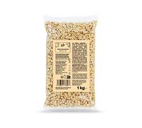 KoRo - Arachidi tostate senza olio e senza sale 1 kg - arachidi intere sgusciate non salate e senza conservanti, tostate senza grassi, vegane e nutrienti