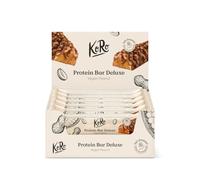 KoRo - Barretta proteica deluxe vegan alle arachidi 12 x 55 g - alto contenuto di proteine - dolcificata con sucralosio e maltitolo