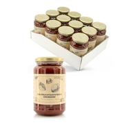 KoRo - Bio Fruchtaufstrich Erdbeere 12 x 460 g - Mit 75% Frucht - Bio-Qualität - Fruchtig-süßer Geschmack