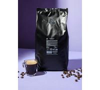 KoRo - Caffè per espresso in grani interi bio 1 kg - Miscela con 80% Arabica e 20% Robusta - Tostatura delicata - Gusto equilibrato