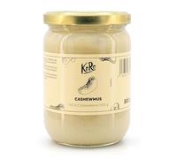 KoRo - Crema di anacardi 500 g - crema spalmabile senza zuccheri aggiunti, senza additivi, vegana, 100% anacardi