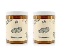 KoRo - Crema di arachidi 2 x 1 kg - 100% arachidi - Per piatti dolci e salati - Pratico formato doppio
