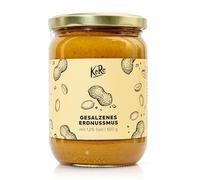 KoRo - Crema di arachidi salate 500g - Vegan - Crema di frutta secca a base di arachidi tostate e un pizzico di sale - Senza olio di palma e senza zuccheri aggiunti* - Fonte di proteine