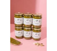 KoRo - Crema di pistacchio crunchy con 1% di sale - 500 g - Solo tre ingredienti - Intenso sapore di pistacchio - Vegan