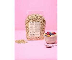 KoRo - Granola croccante di avena bio 1 kg - 100% qualità biologica - Vegan - Dolcificata con sciroppo di riso.