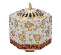 Koro Kutani Yaki Articoli Giapponese Incenso Bruciatore Pot Shirochibu Tessen