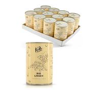 KoRo - Lenticchie marroni bio in scatola | 12 x 240 g