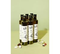 KoRo - Olio MCT C8 bio 6 x 500 ml - Ottenuto al 100% da olio di cocco - Contiene acido caprilico puro (C8) - Puramente vegetale